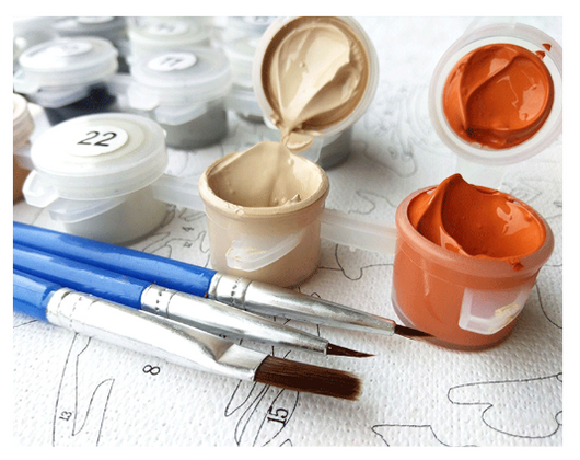 Kit de Pintura por Números - Flores de Loto - Image 8
