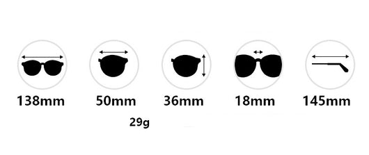 Gafas de Sol Semimontadura con Cadena - Diseño Cóncavo Trendy - Image 13