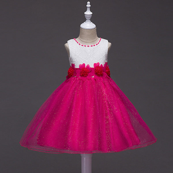 Vestido de Gasa para Niñas - Perfecto para Cumpleaños y Ocasiones Especiales