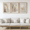 Cuadro Decorativo Floral Blanco para Sala y Dormitorio