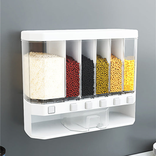 Contenedor de Almacenamiento Transparente con Dosificador - Recipiente para Arroz y Cereales - Image 10