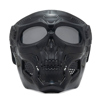 Gafas de Motociclismo Antiaire con Diseño Calavera Unisex - Image 5