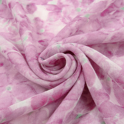 Pañuelo Étnico Retro de Algodón y Lino con Flecos - Image 4