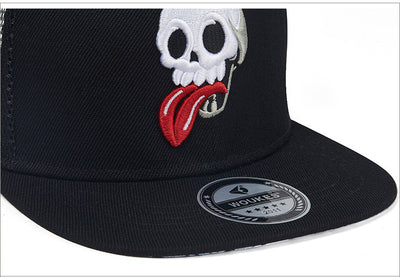 Gorra Hip Hop con Calavera Bordada - Image 12