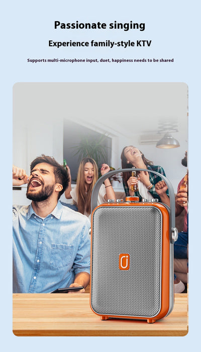 Parlante Bluetooth Portátil para Karaoke Exterior - Image 15