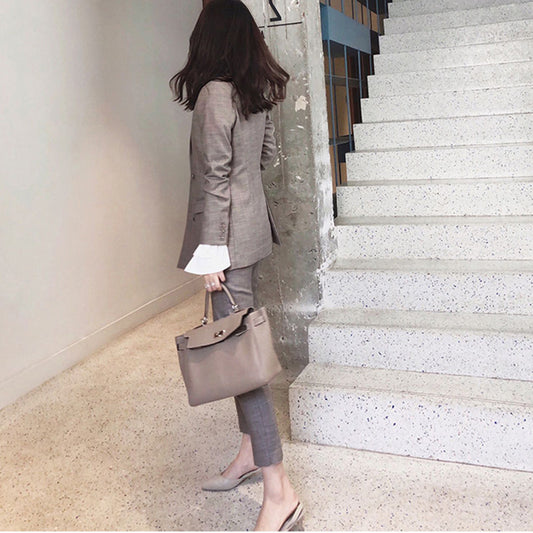 Blazer Casual Coreano Estilo Británico Premium - Image 2