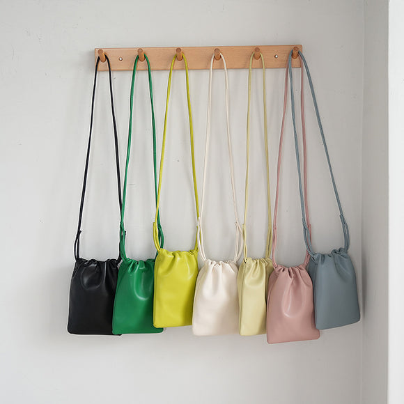 Bolso Bandolera Pequeño con Carácter Chino Fu - Diseño Minimalista