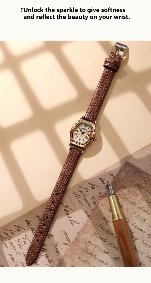 Reloj de Barril Retro Cuarzo para Mujer - Image 16