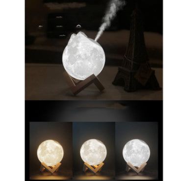 Humidificador Lunar con Luz Nocturna y Difusor Aromático - Image 3
