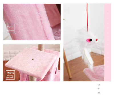Árbol Rascador para Gatos con Torre de Escalada Espada - Image 33