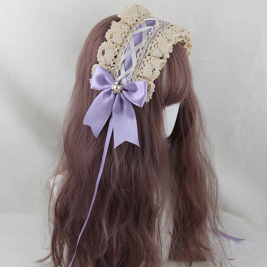 Diadema Lolita de Encaje Estilo Soft Girl Japonés - Image 11