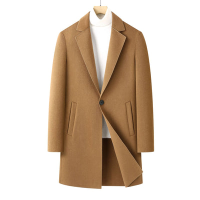 Abrigo de Lana Reversible para Hombre - Otoño e Invierno - Image 4
