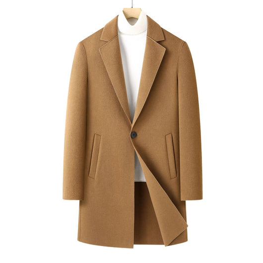 Abrigo de Lana Reversible para Hombre - Otoño e Invierno - Image 4