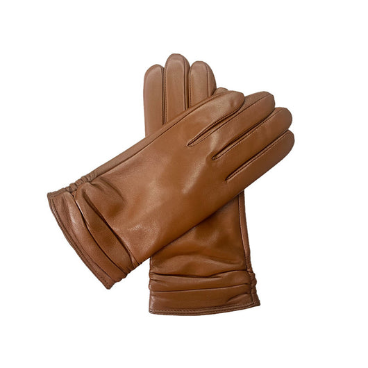 Guantes de Piel de Oveja para Mujer con Pantalla Táctil - Image 6