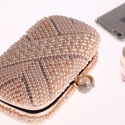 Bolso Cuadrado Pequeño con Detalle de Perla para Mujer - Image 4