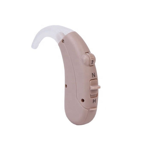 Audífono Digital BTE Recargable con Amplificador de Sonido Ajustable