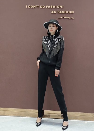 Conjunto de Dos Piezas en Punto Casual para Mujer - Image 8