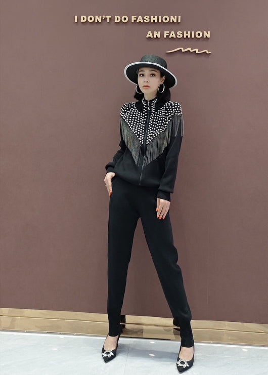 Conjunto de Dos Piezas en Punto Casual para Mujer - Image 8