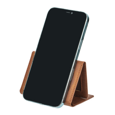 Billetera Magnética Tri-Fold de Cuero con Soporte para Tarjetas - Image 24