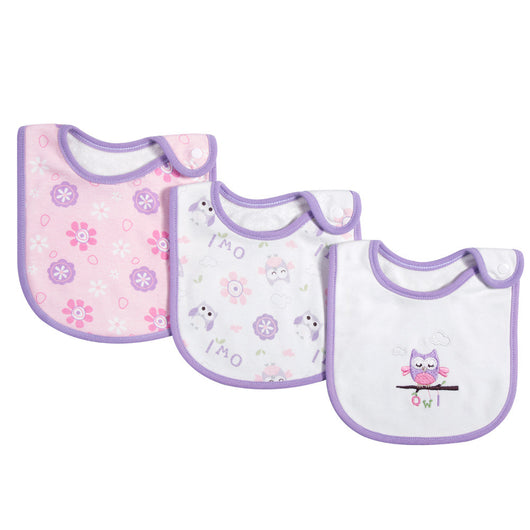 Babero de Algodón Estampado Impermeable para Bebé - Image 8