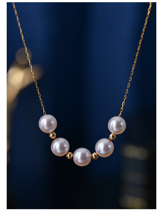 Collar de Perla y Oro 18K Sky Star - Image 6