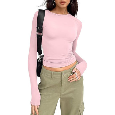 Remera Térmica Cuello Redondo Manga Larga para Mujer - Image 11