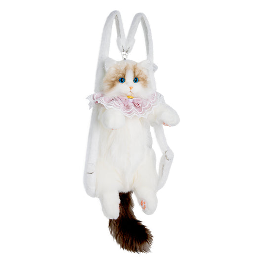Mochila Muñeca de Peluche Ragdoll para Niñas - Diseño Adorable - Image 2