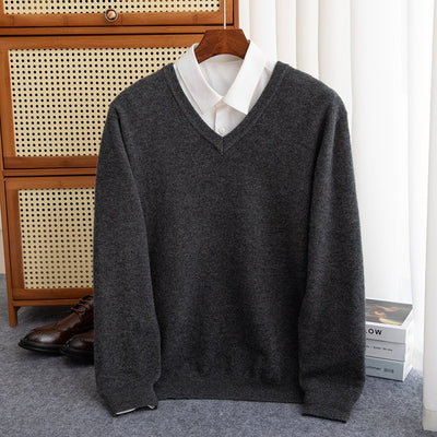 Suéter de Cuello Medio en Lana para Hombre - Image 45