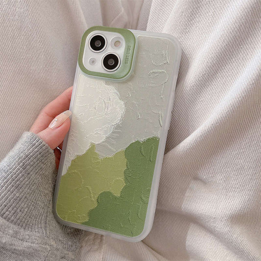 Funda de Celular Acuarela Graffiti Verde Verano