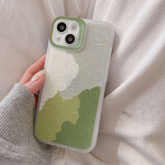 Funda de Celular Acuarela Graffiti Verde Verano