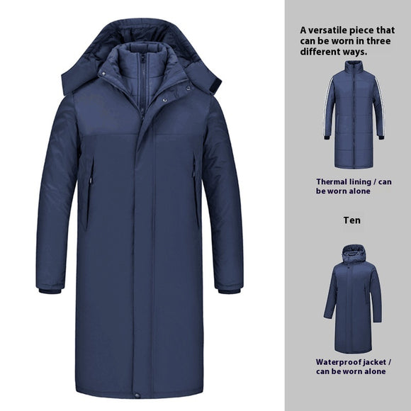 Chaqueta Impermeable Térmica de Algodón Grueso para Actividades al Aire Libre