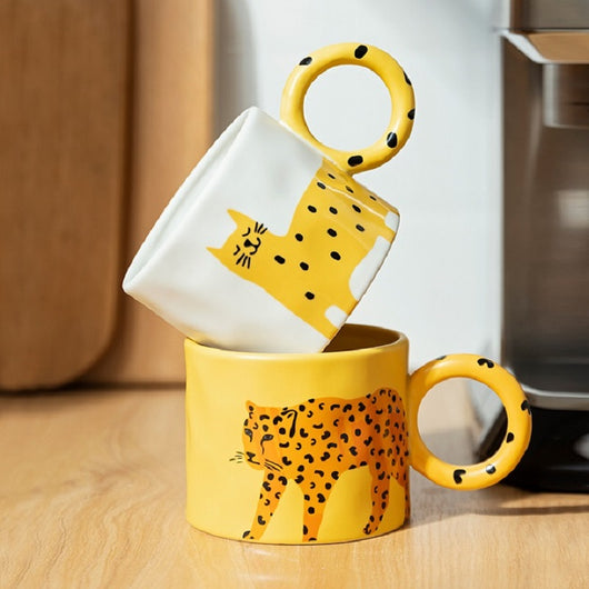 Taza de Cerámica Adorable con Diseño de Animales - Image 17