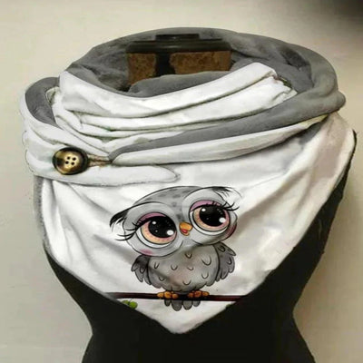 Bufanda de Algodón Cálida con Botones para Mujer - Image 15