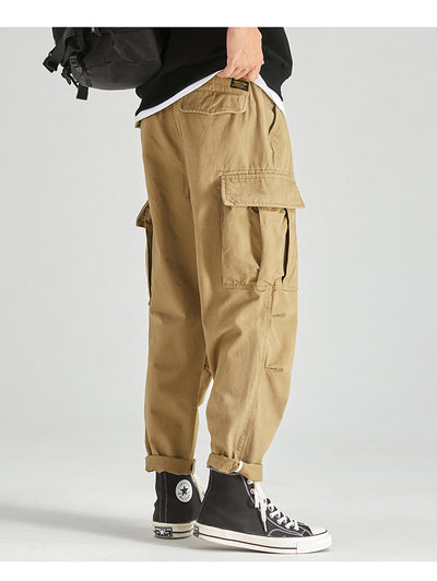 Overol Holgado Casual para Hombre con Bolsillos Amplios - Image 19