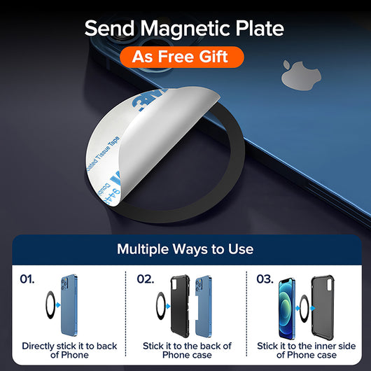 Soporte Magnético para Celular con Carga Inalámbrica para Auto - Image 23