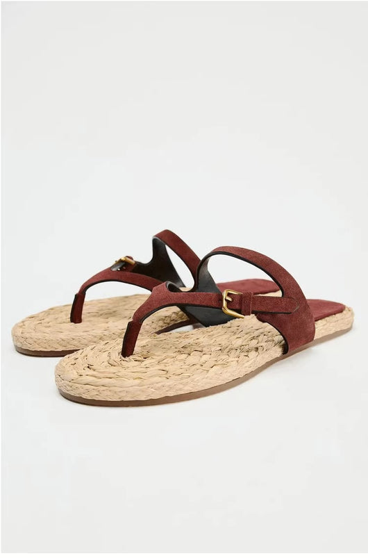 Sandalias Tejidas para Mujer - Chanclas Cómodas de Verano para Playa y Exterior - Image 12