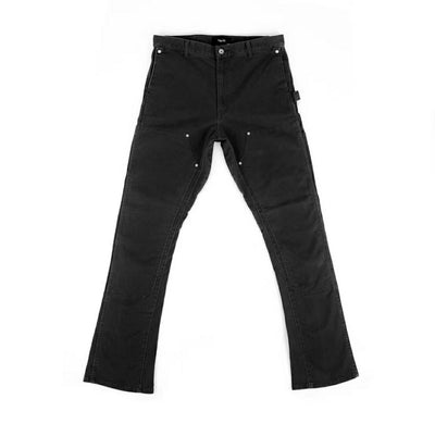 Pantalones Cargo Denim Lavados con Cierre Micro - Estilo Industrial Personalizado - Image 8