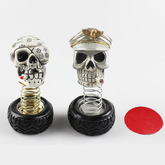 Adorno Calavera para Auto - Decoración Interior Halloween