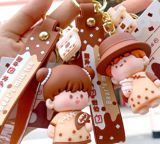 Pulsera de Muñeca PVC Té de Burbuja Niño Niña