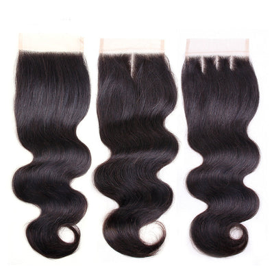 Cierre de Encaje 4x4 Onda Corporal Cabello Natural