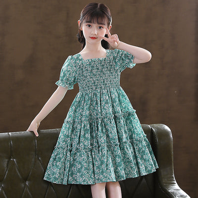 Vestido Floral de Algodón para Niñas - Diseño Moderno y Cómodo - Image 7
