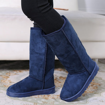 Botas de Nieve Altas para Mujer Estilo Europeo y Americano - Image 13