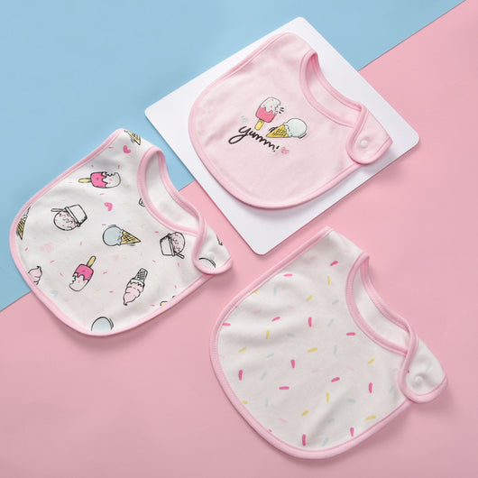 Babero de Algodón Estampado Impermeable para Bebé - Image 12