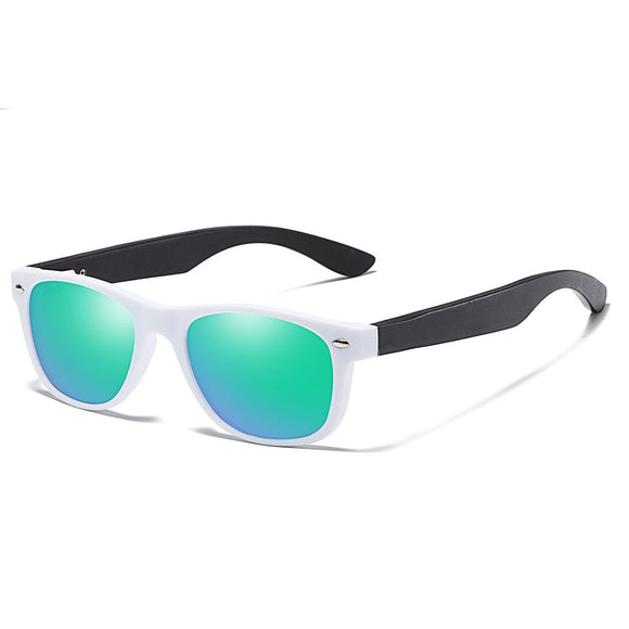 Gafas de Sol Infantiles de Madera Natural con Lentes Polarizadas de Colores