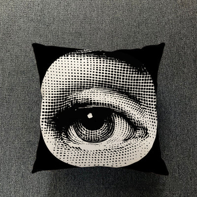 Funda de Almohada de Algodón y Lino para Sala de Estar - Image 24