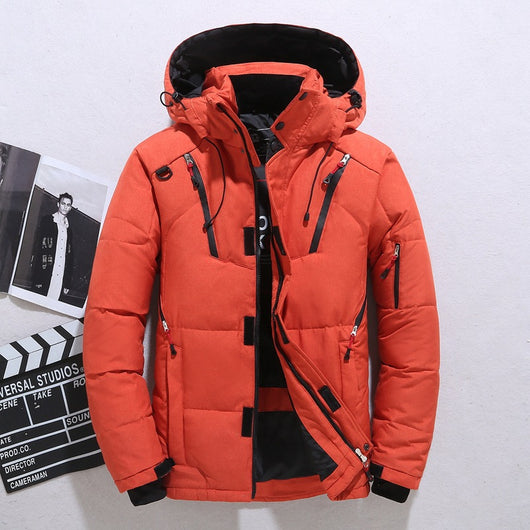 jacket, puffer jacket, grey, black, red, casual, sporty - Image 15