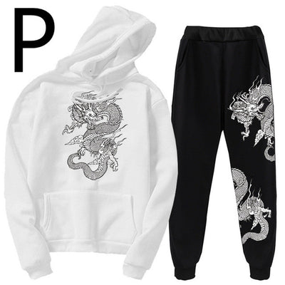 Conjunto Deportivo Estampado de Dos Piezas para Ocio y Actividad Física - Image 9