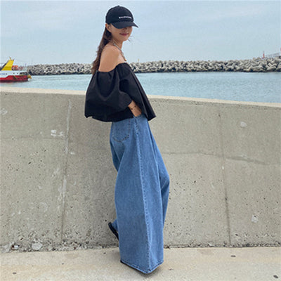 Jeans Holgados Talla Grande para Mujer - Estilo Casual Moderno - Image 7