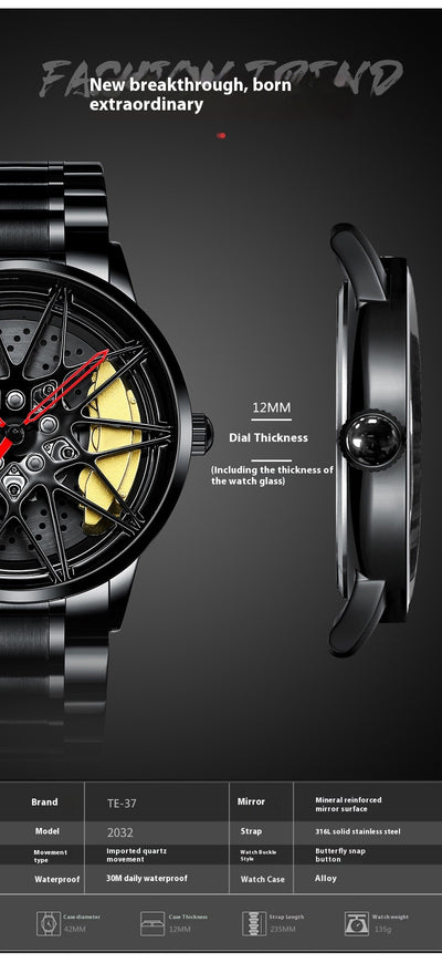 Reloj Electrónico para Hombre con Diseño Hueco Tridimensional - Image 17