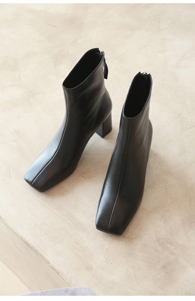 Botas de Cuero Premium con Diseño Minimalista - Image 11